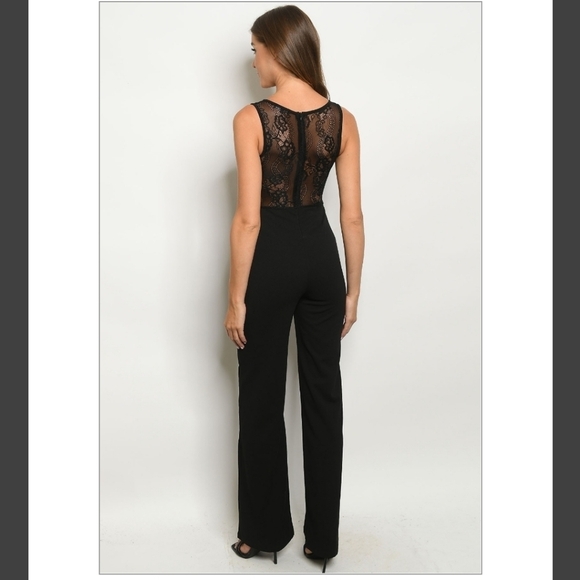 Lacey Black Jumpsuit - Picture 3 of 8